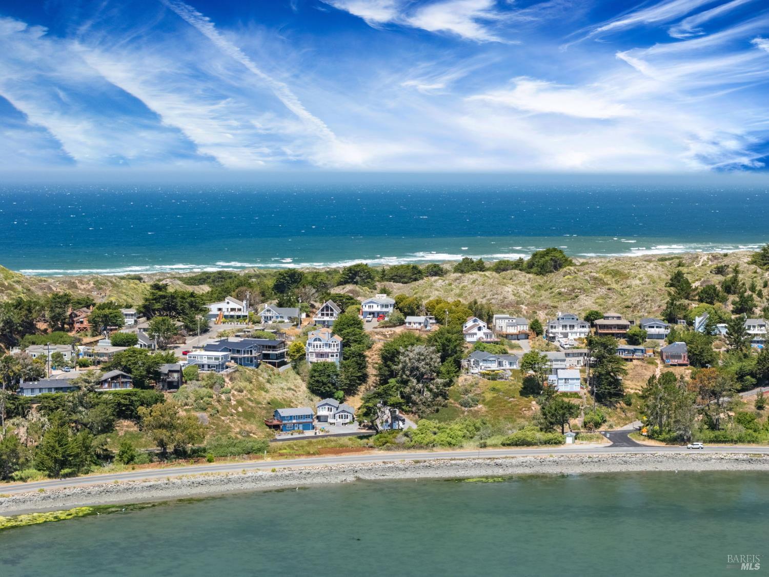 1846 Whaleship Road Bodega Bay, CA 94923 - Photo 2 of 69 an aerial view of residential building with ocean view
