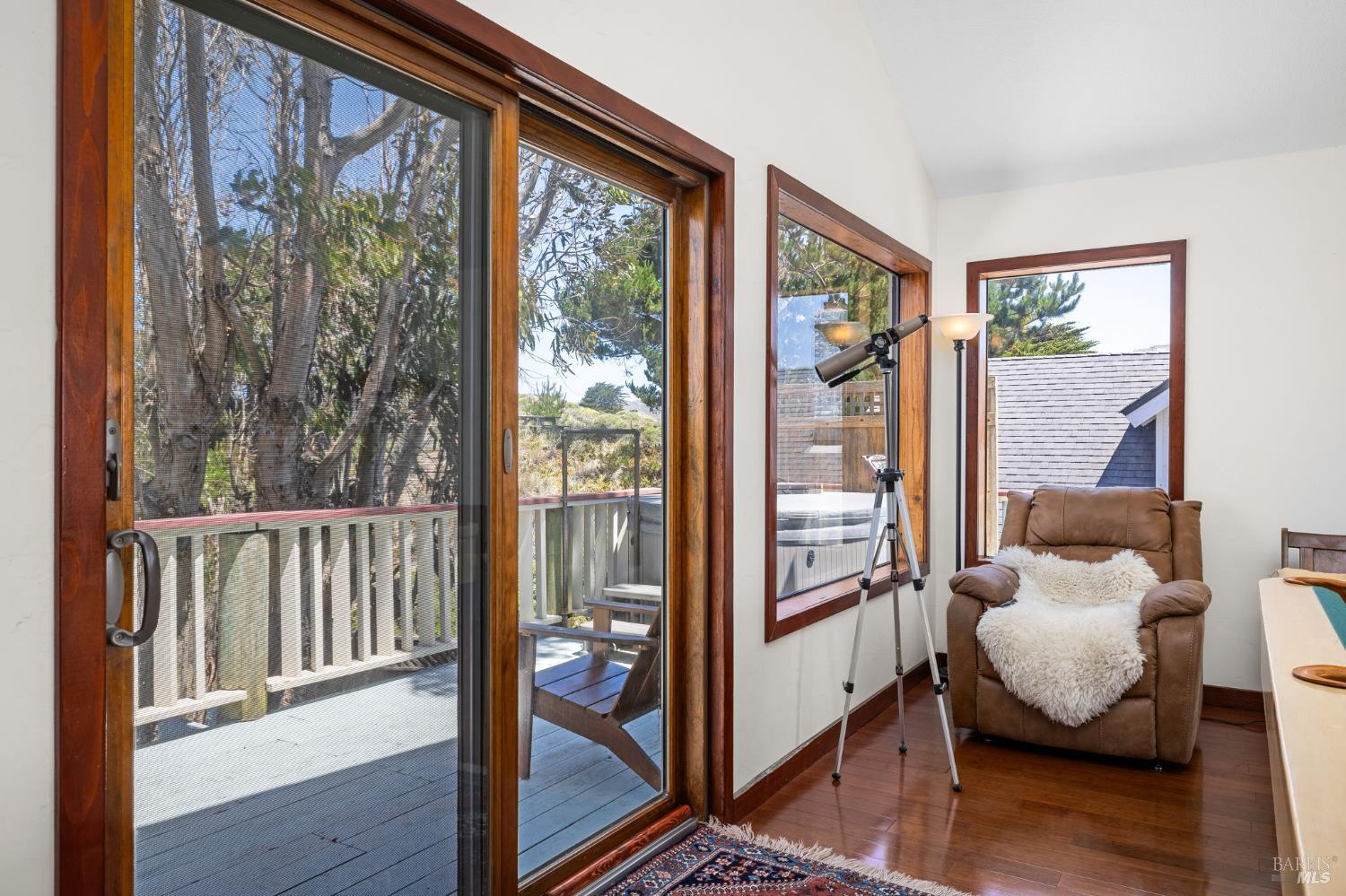 1846 Whaleship Road Bodega Bay, CA 94923 - Photo 23 of 69 a room with furniture and a large window