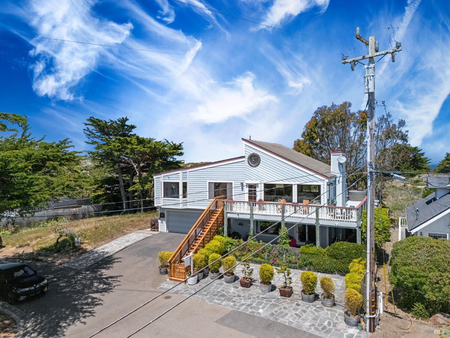 1846 Whaleship Road Bodega Bay, CA 94923 - Photo 6 of 69 a house view with a garden space