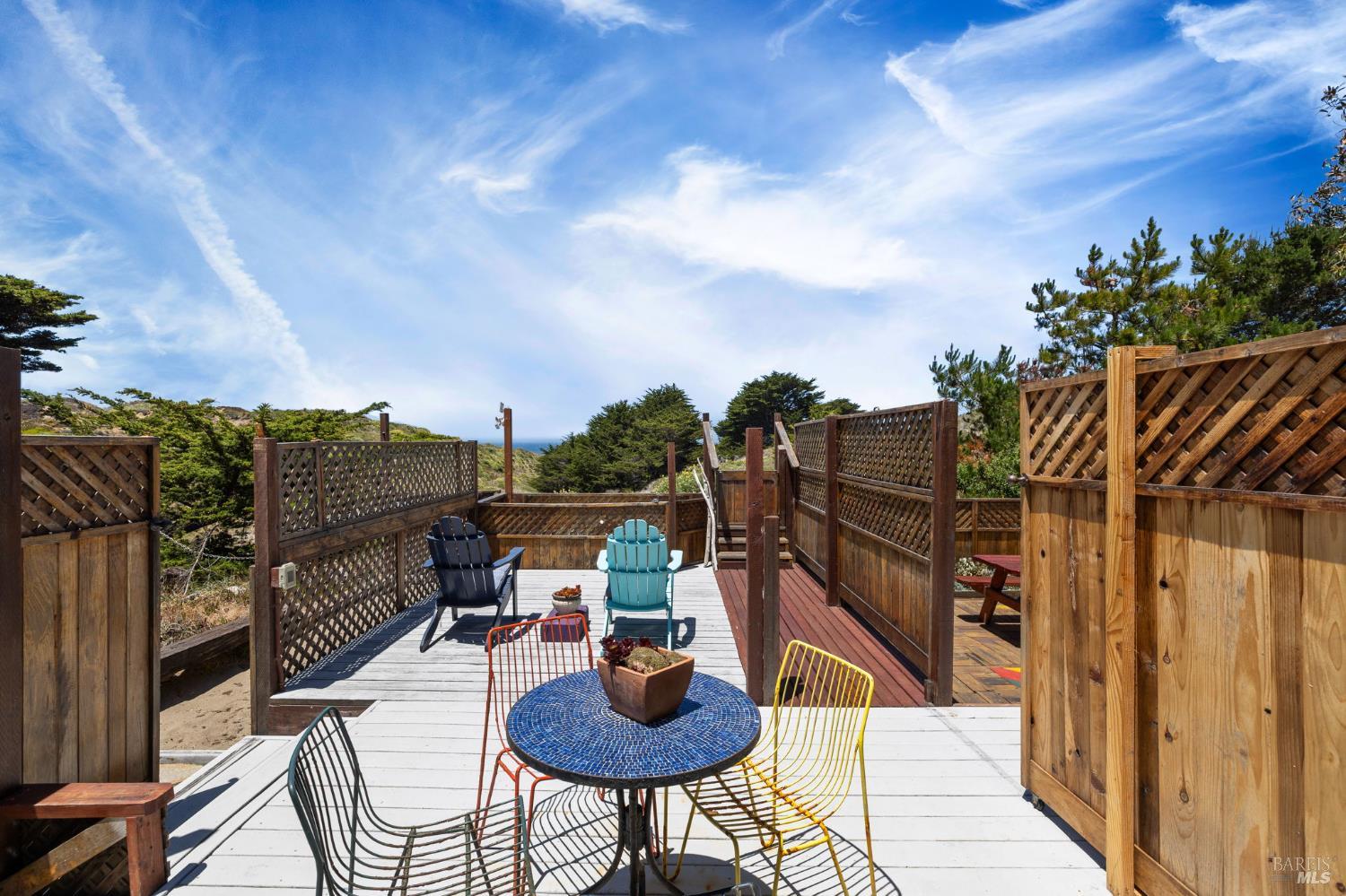 1846 Whaleship Road Bodega Bay, CA 94923 - Photo 61 of 69 a view of a chairs and table in patio