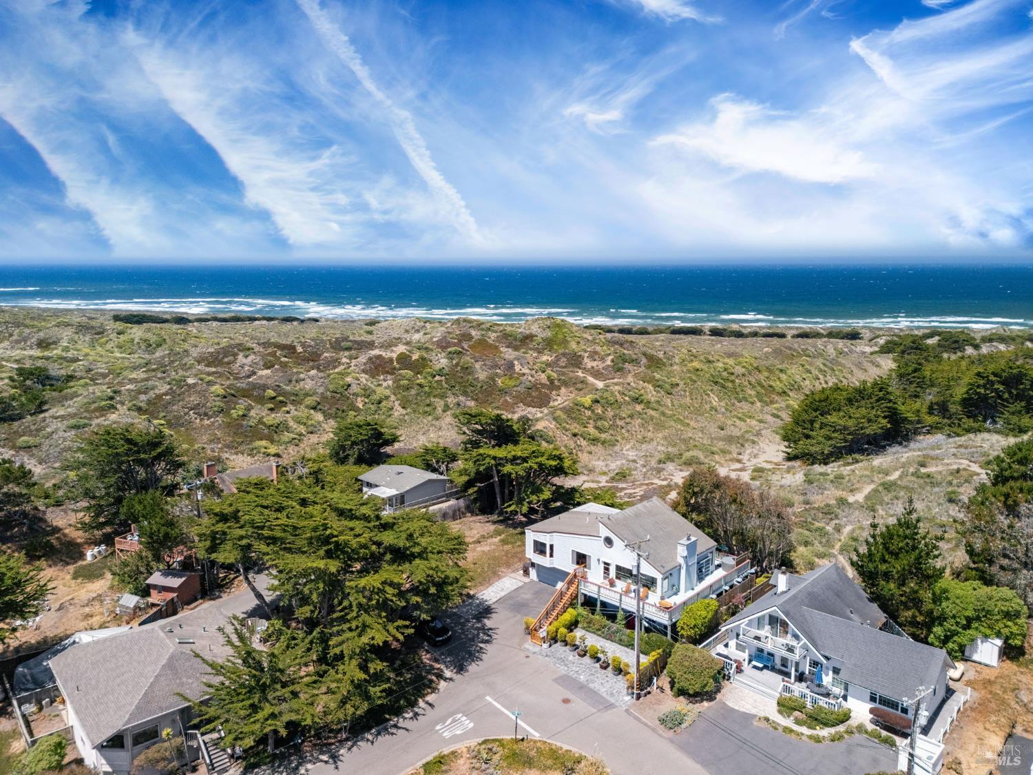 1846 Whaleship Road Bodega Bay, CA 94923 - Photo 9 of 69 an aerial view of residential building and lake