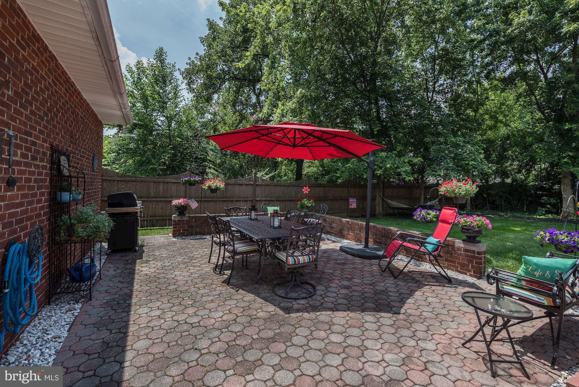 102 St Davids Road Cherry Hill, NJ 08002 - Photo 18 of 35 Brick Patio