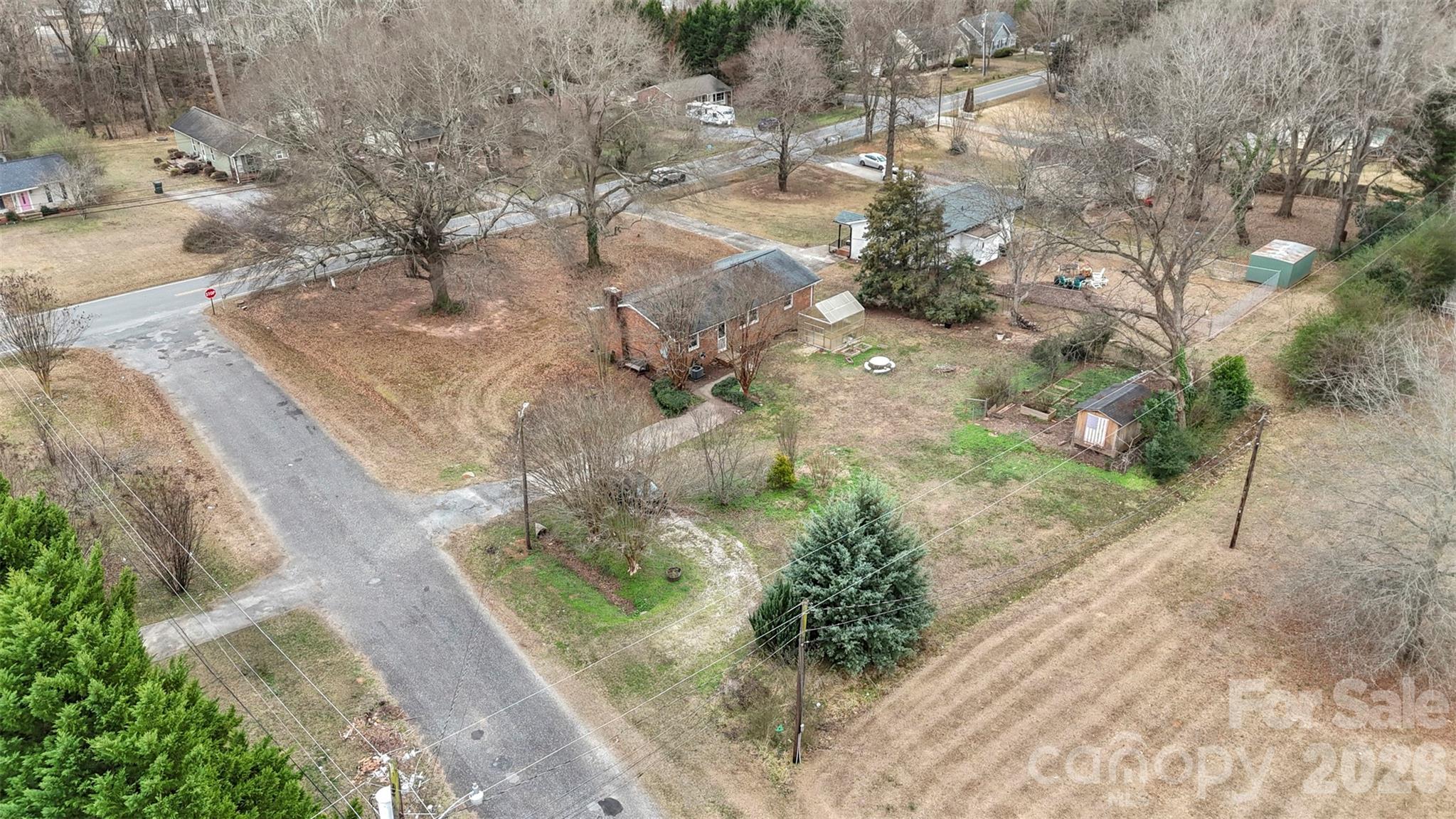1152 Faulkner Road Clover, SC 29710 - Photo 39 of 39 a view of a yard with plants and trees