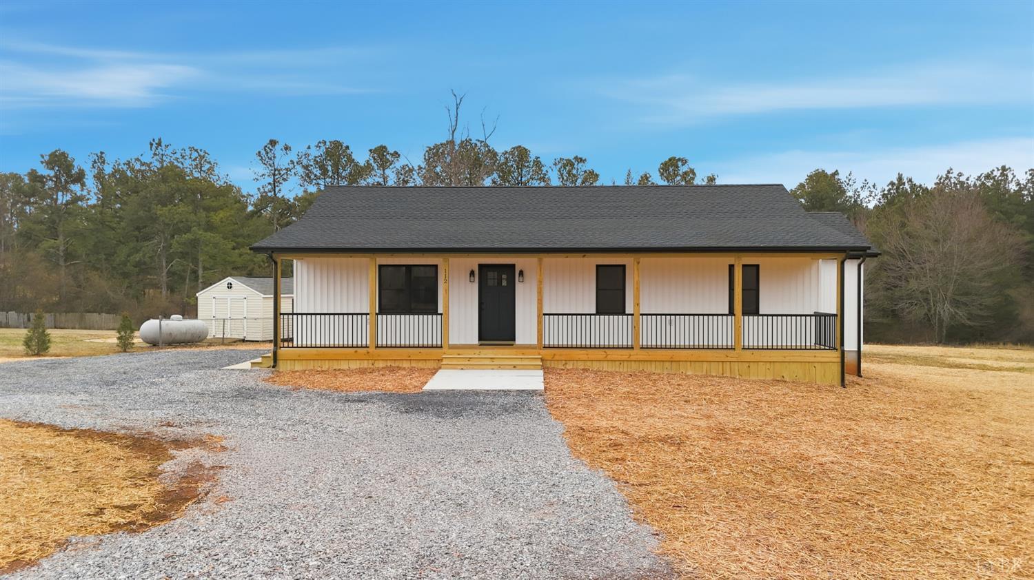 112 Savage Drive Rustburg, VA 24588 - Photo 1 of 51 a view of a house with backyard and trees