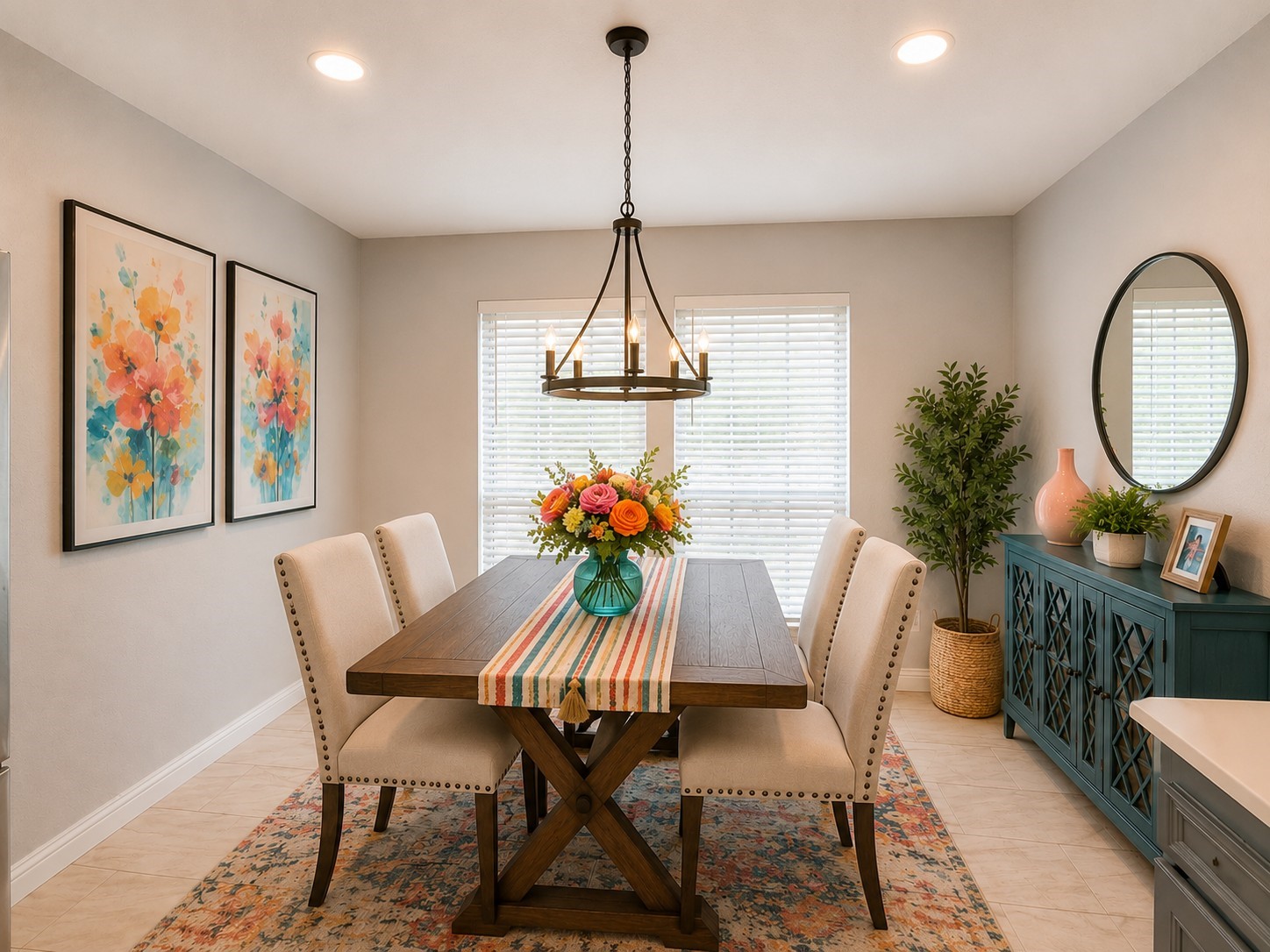 5525 Main Street Santa Fe, TX 77510 - Photo 15 of 36 Virtually staged dining room.