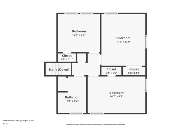 $299,700 | 191 Kathleen Lane, Chicago Heights, IL 60411