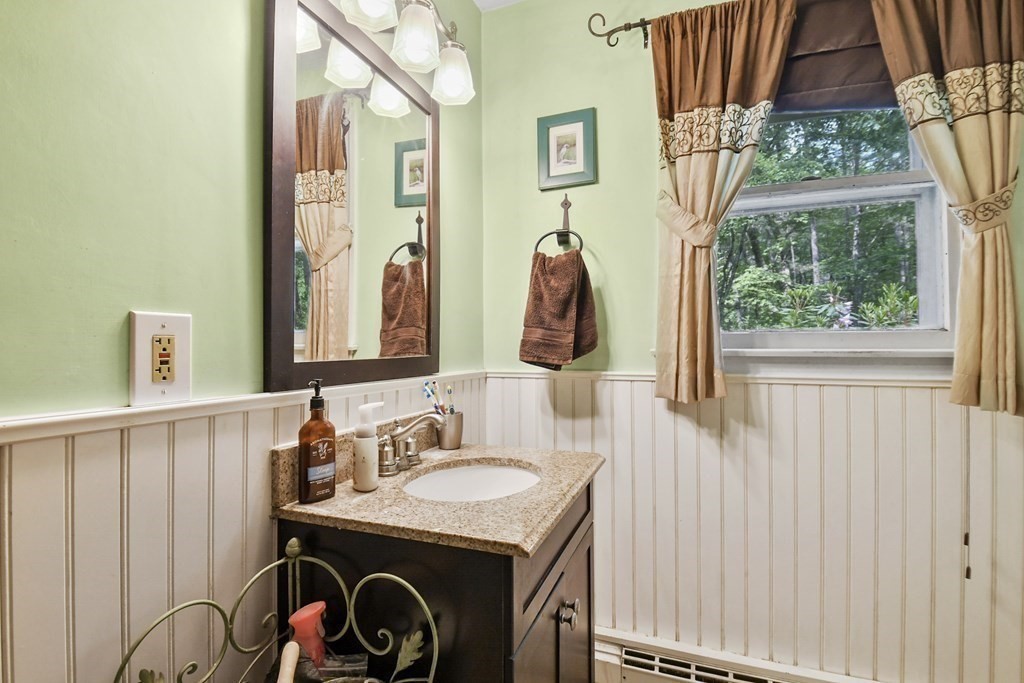 9 Number 6 Road Leverett, MA 01054 - Photo 15 of 26 a bathroom with a sink and a mirror