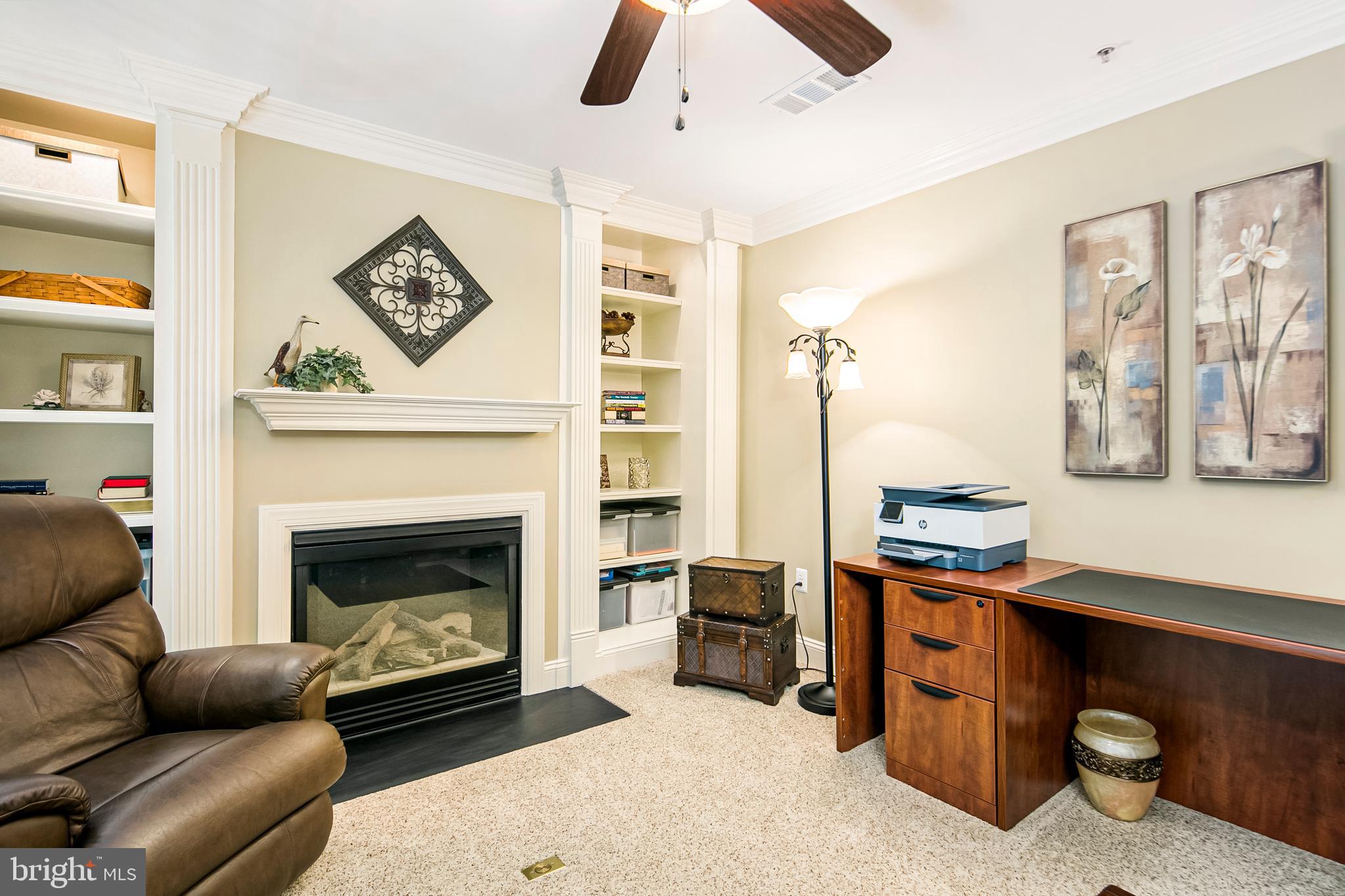 2600 Mill Race Road Frederick, MD 21701 - Photo 22 of 41 Private Loft w/ Built-Ins and Fireplace!