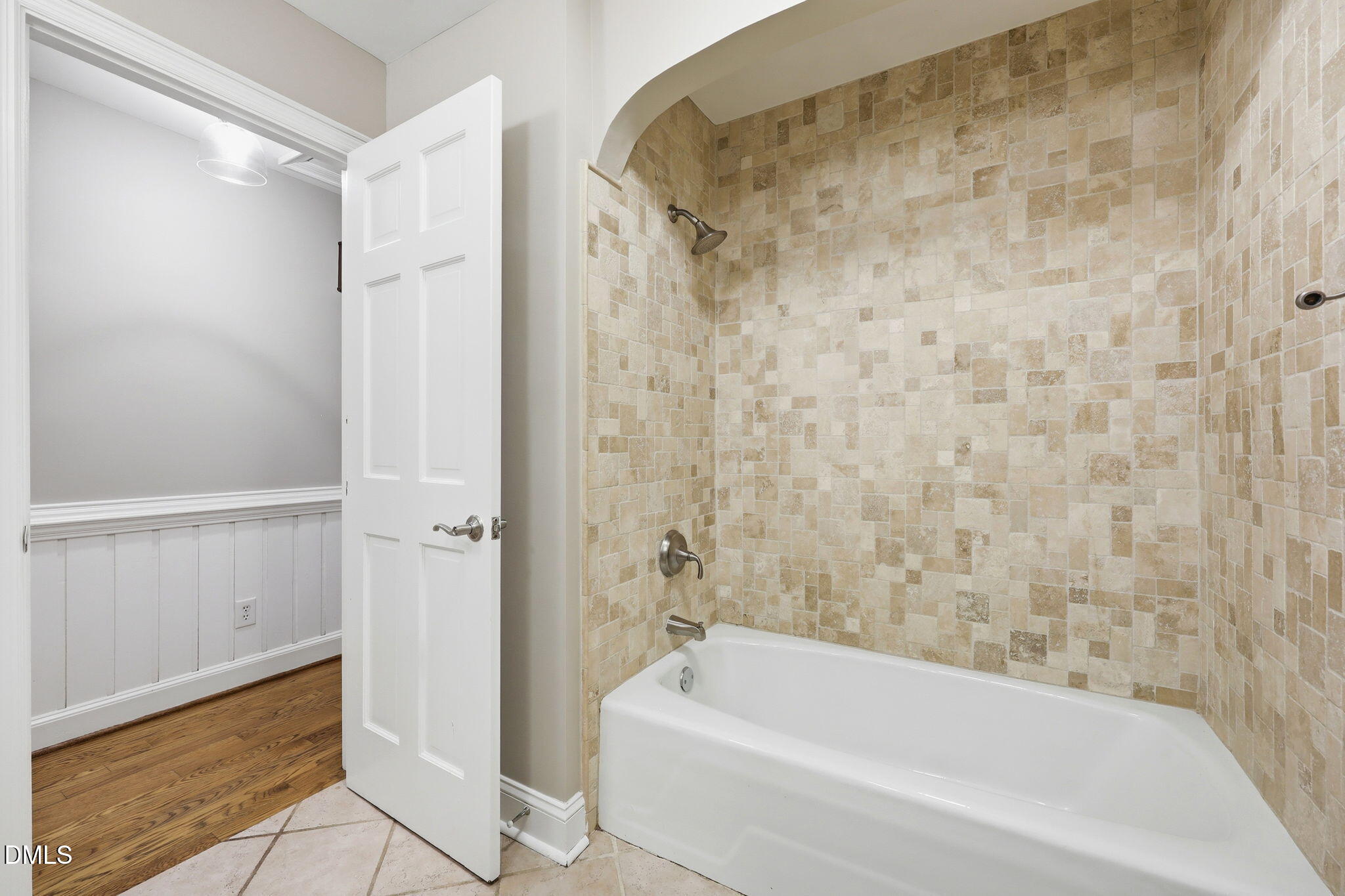 1130 Prospect Church Road Dunn, NC 28334 - Photo 27 of 47 a bathroom with a bathtub and shower