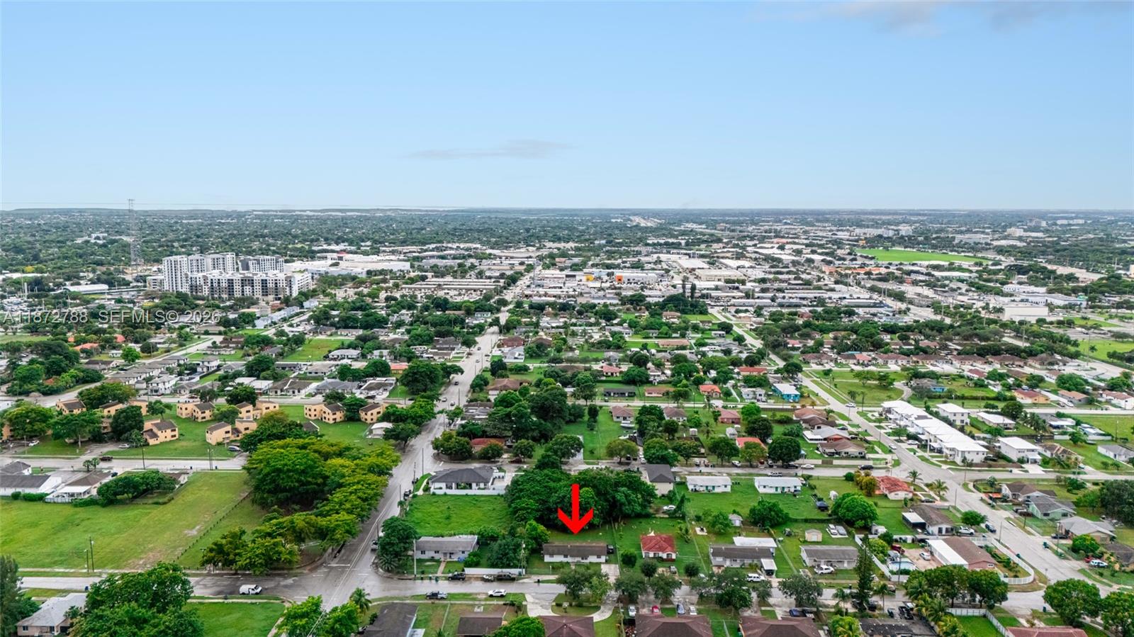 10440 Southwest 178th Street Miami, FL 33157 - Photo 17 of 30 an aerial view of residential houses with city view