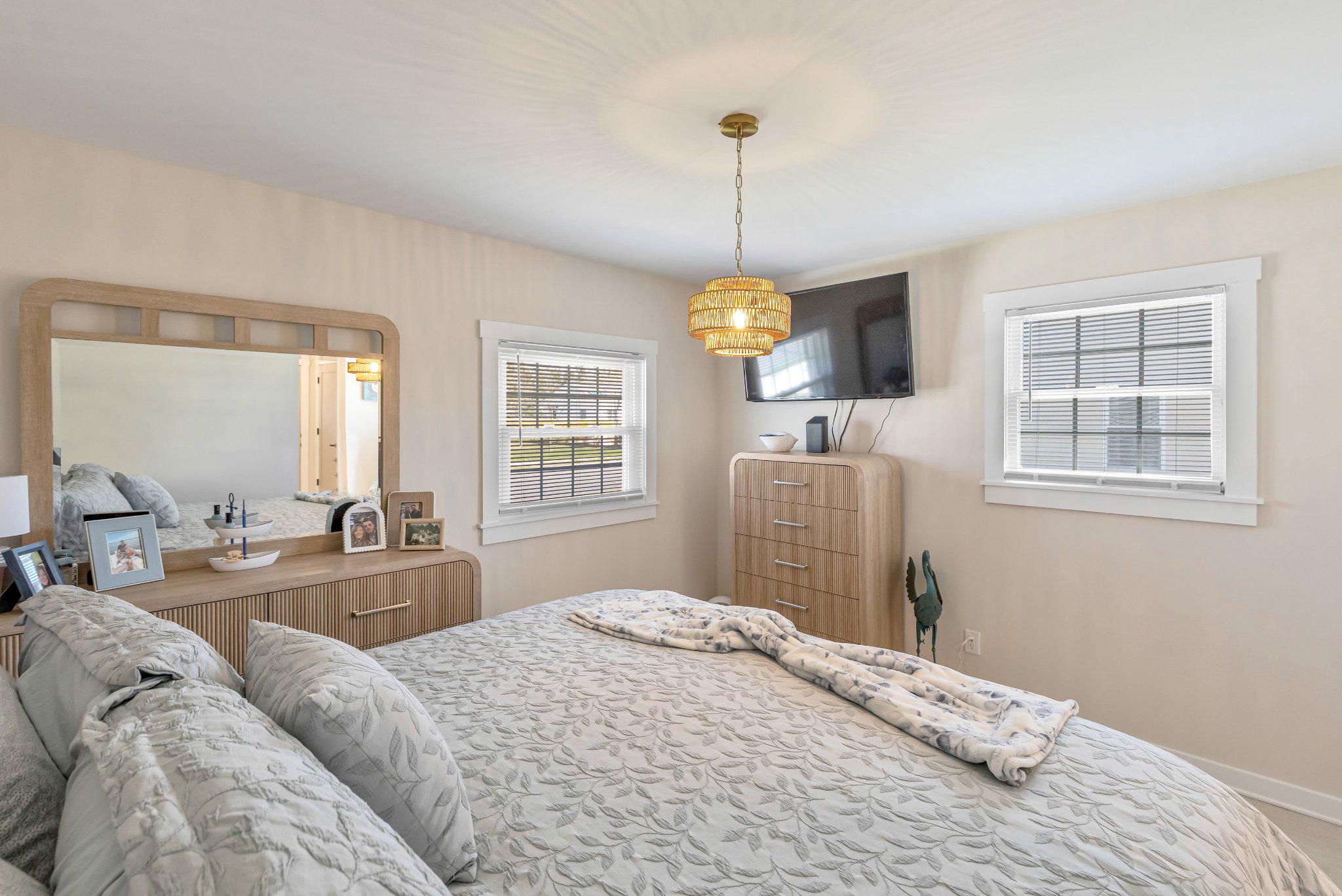 126 Colwick Drive Somers Point, NJ 08244 - Photo 20 of 46 a bedroom with a bed window and walk in closet