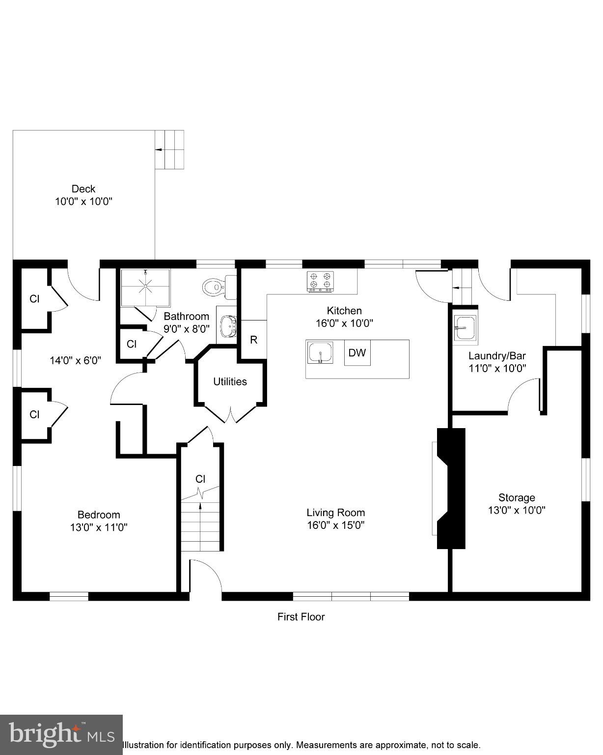 126 Colwick Drive Somers Point, NJ 08244 - Photo 45 of 46 Charming first-floor layout blueprint.