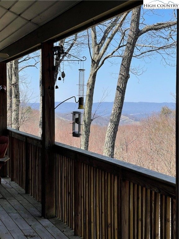 710-708 Pine Ridge Road Beech Mountain, NC 28604 - Photo 36 of 42 a view of balcony
