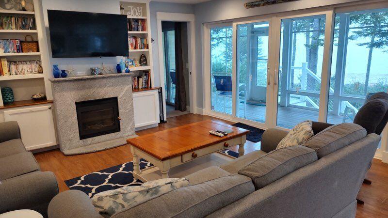 331 Paul Bunyan Road Corea, ME 04624 - Photo 17 of 62 sliders and fireplace