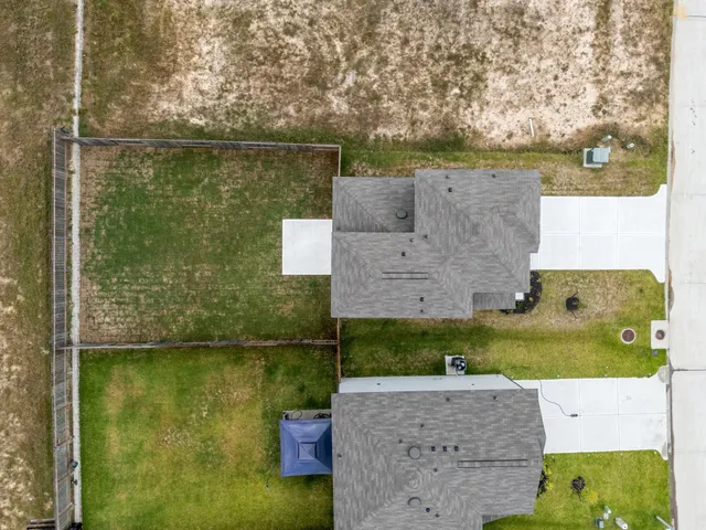 a terrace view with a lake view