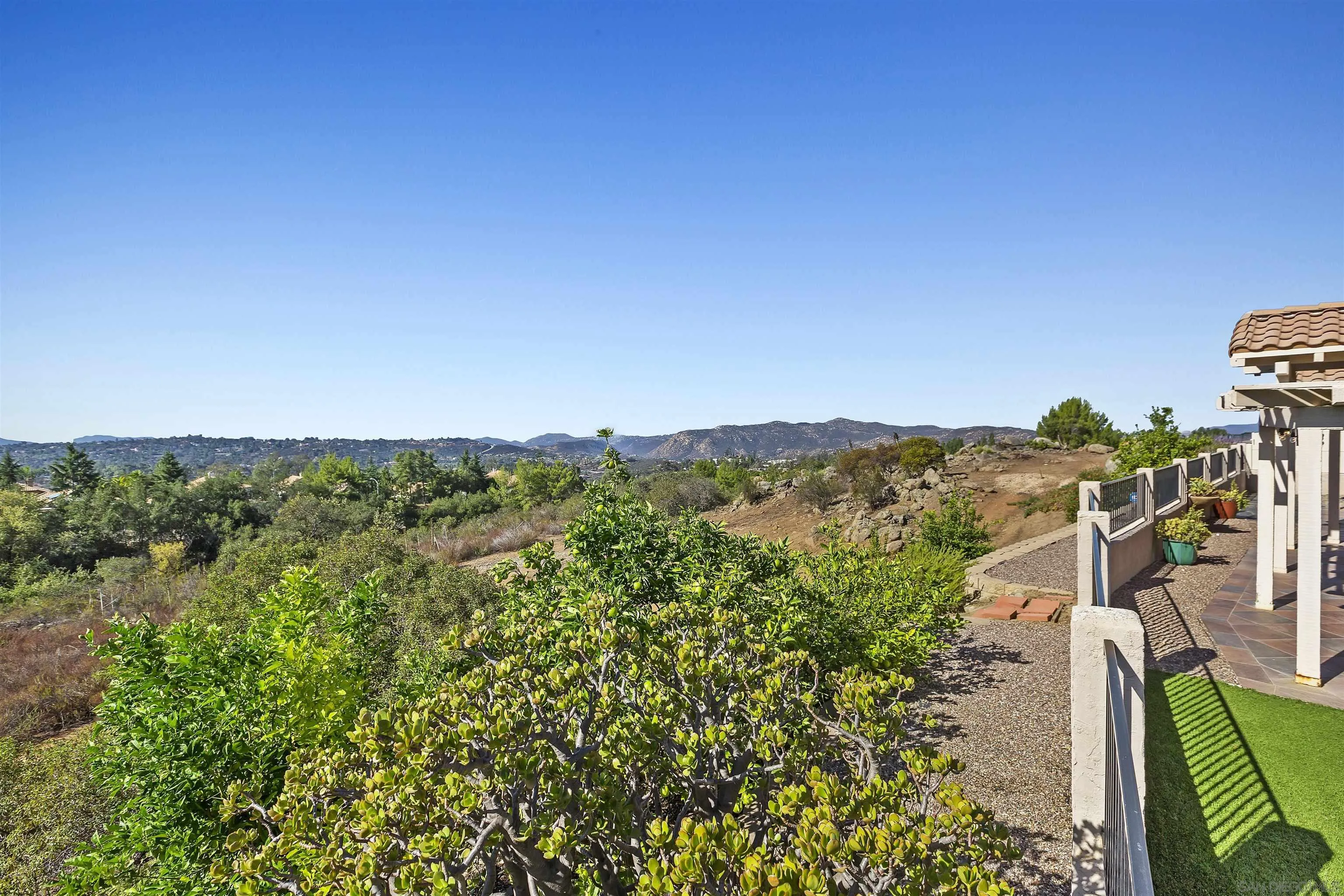 2703 Lobelia Road Alpine, CA 91901 - Photo 33 of 40 a view of a city with tall trees