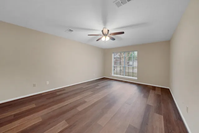 wooden floor in an empty room