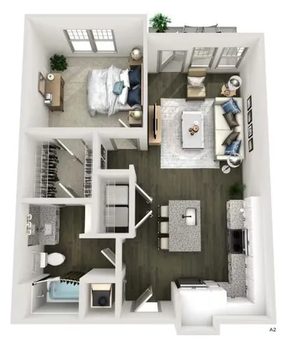 $1,364 | 4270 Phil Niekro Parkway, Unit 1107, Norcross, GA 30093