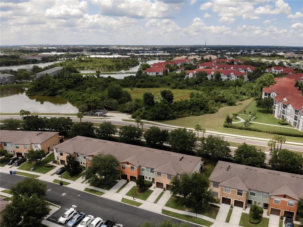 2417 Hibiscus Bay Lane Brandon, FL 33511 - Photo 35 of 36 an aerial view of residential houses with outdoor space