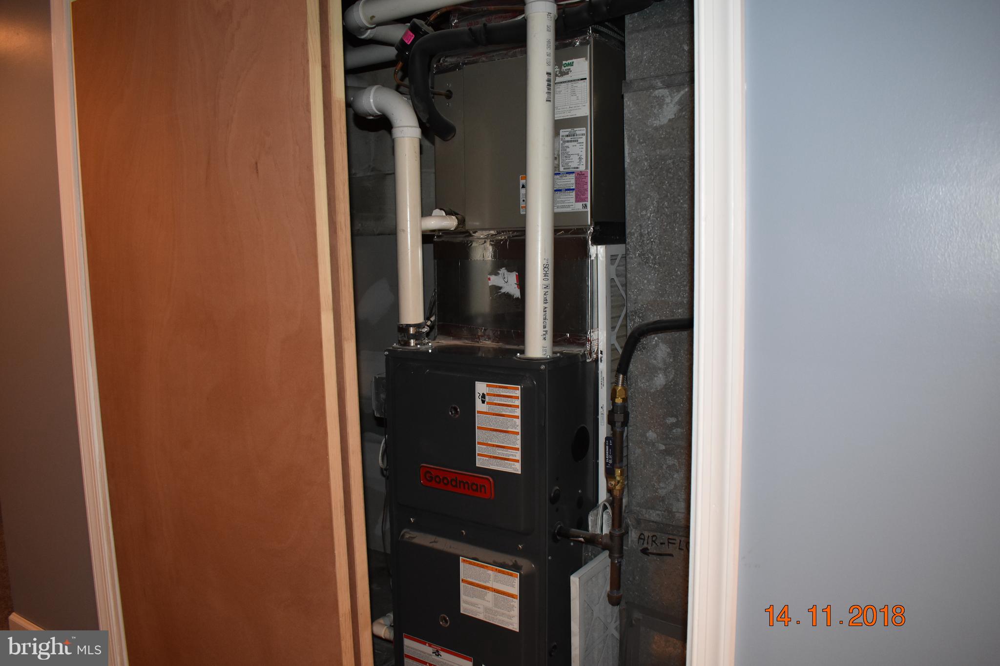 1905 Ridgewick Road Glen Burnie, MD 21061 - Photo 17 of 25 New Goodman 96% efficient direct vent gas furnace