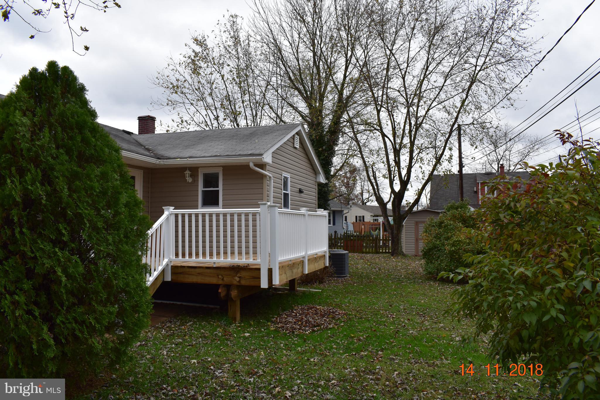1905 Ridgewick Road Glen Burnie, MD 21061 - Photo 24 of 25 view of Kitchen bump out from back yard