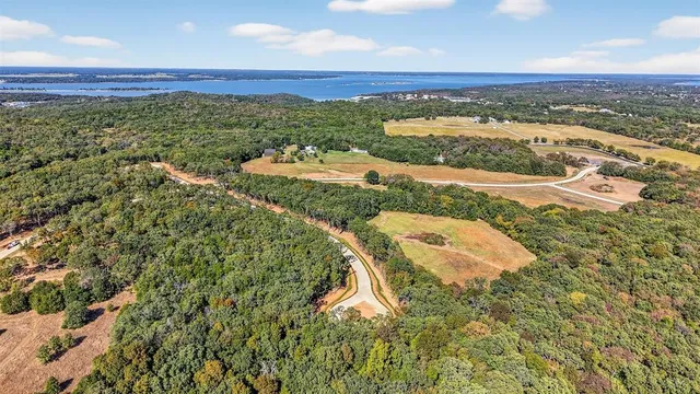 a view of city and mountain