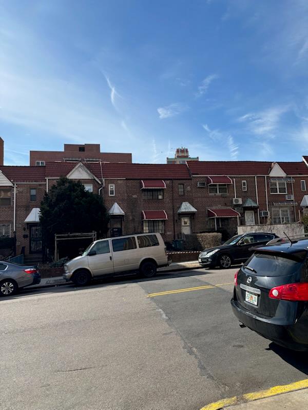 The front of the property