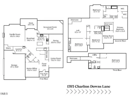 $925,000 | 1703 Charlion Downs Lane, Apex, NC 27502