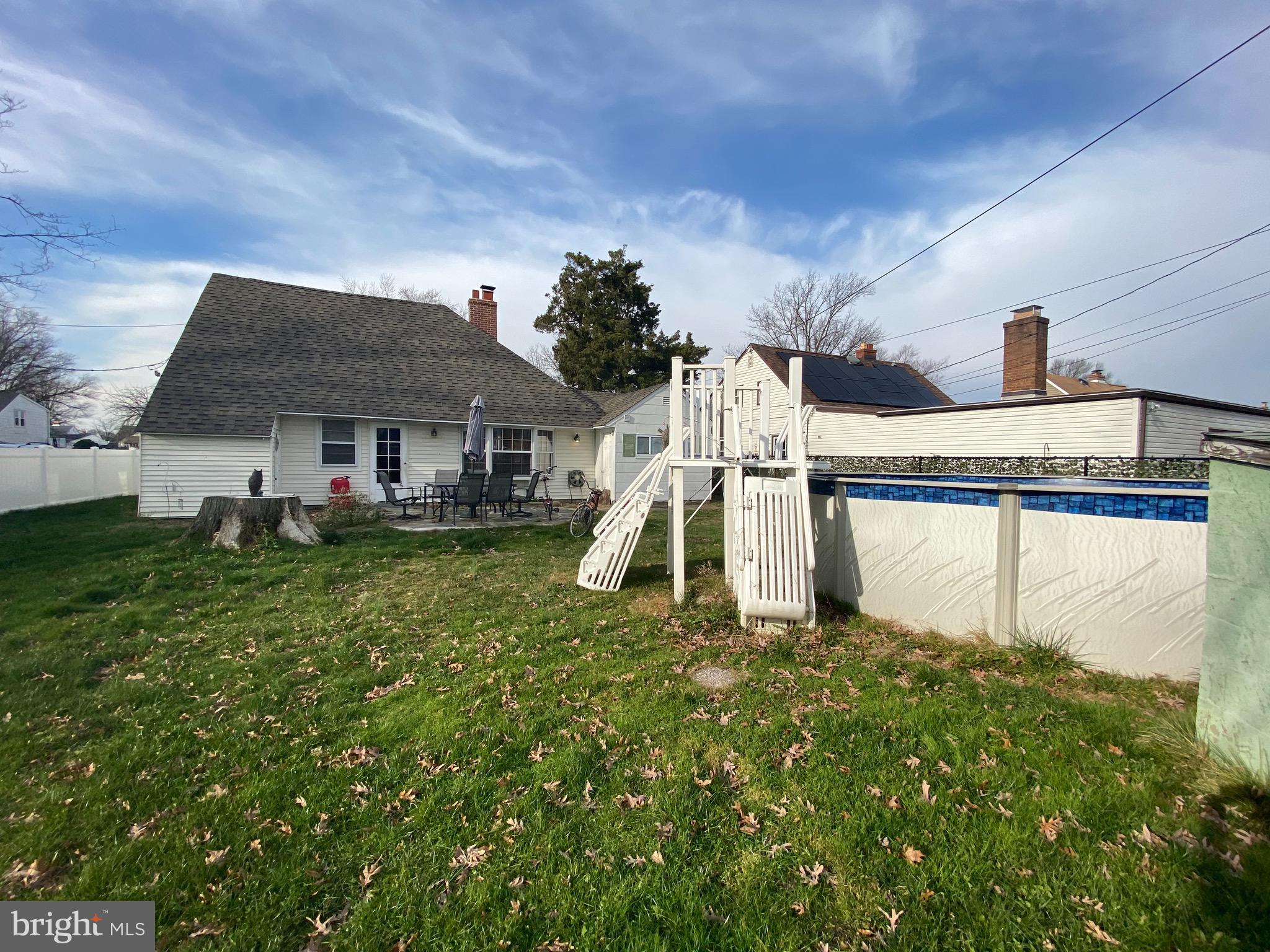 9209 Andover Road Philadelphia, PA 19114 - Photo 18 of 23 Rear Yard with above ground pool