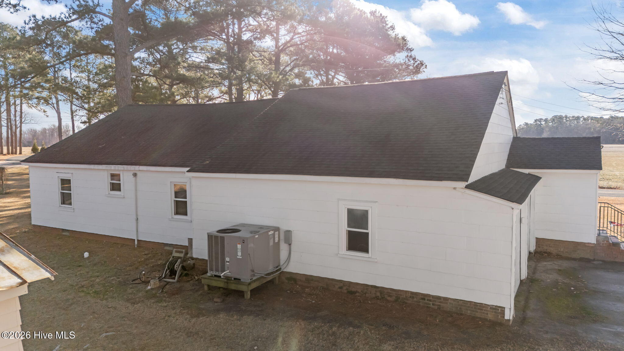5947 Elks Road Grimesland, NC 27837 - Photo 45 of 54 Aerial View - Rear