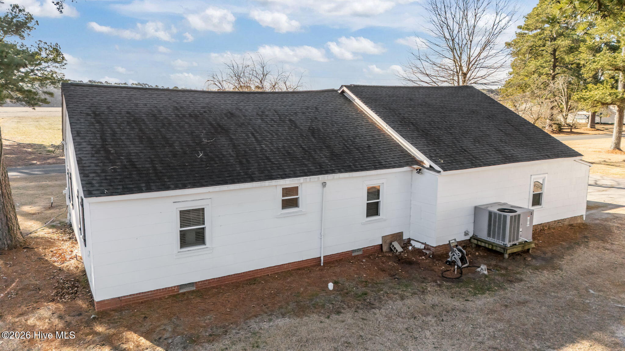 5947 Elks Road Grimesland, NC 27837 - Photo 47 of 54 Aerial View - Rear