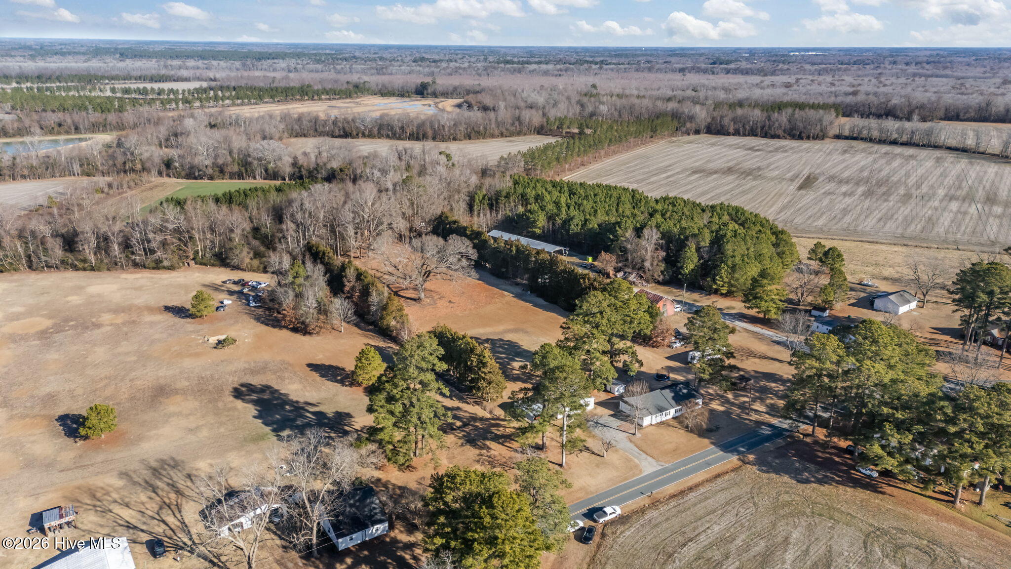 5947 Elks Road Grimesland, NC 27837 - Photo 52 of 54 Aerial