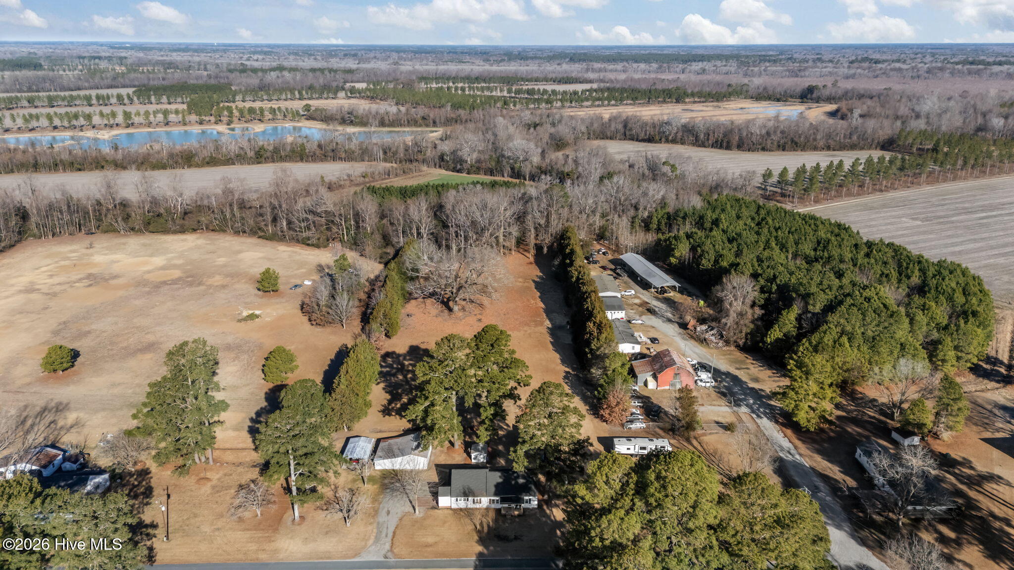 5947 Elks Road Grimesland, NC 27837 - Photo 53 of 54 Aerial