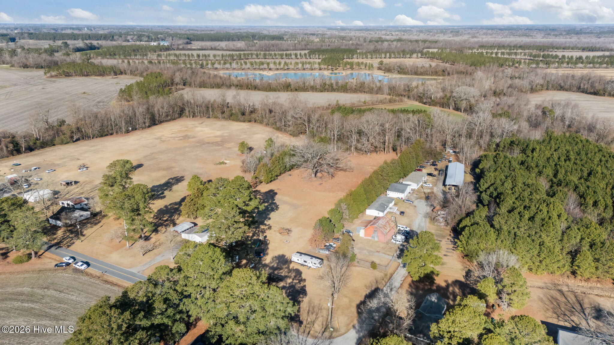 5947 Elks Road Grimesland, NC 27837 - Photo 54 of 54 Aerial