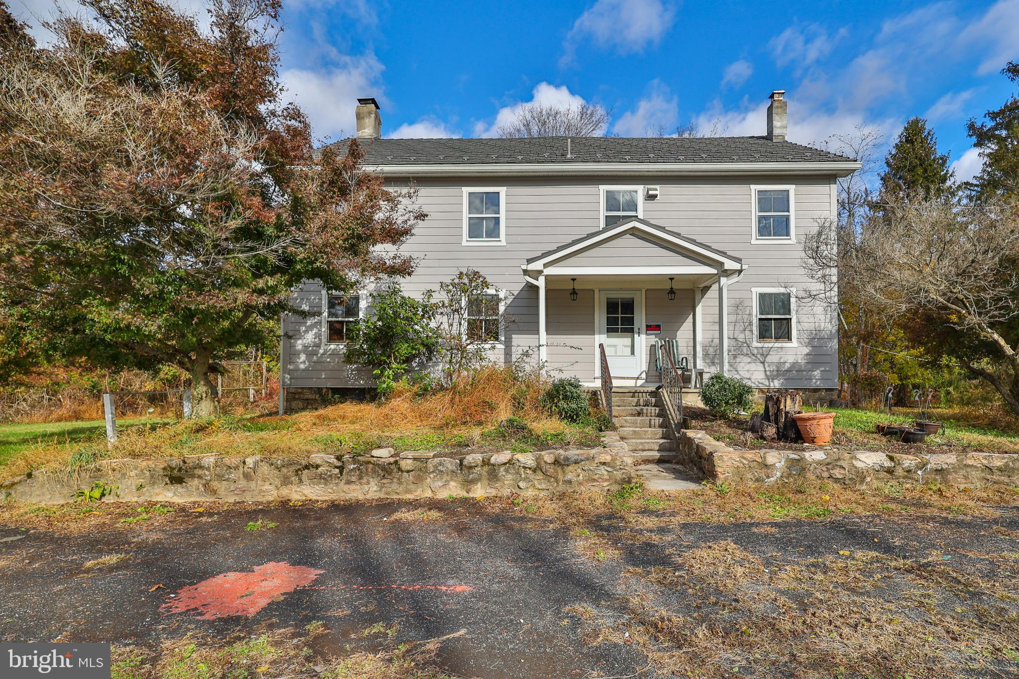 8659 Allemaengel Road Kempton, PA 19529 - Photo 7 of 71 a front view of a house with a yard