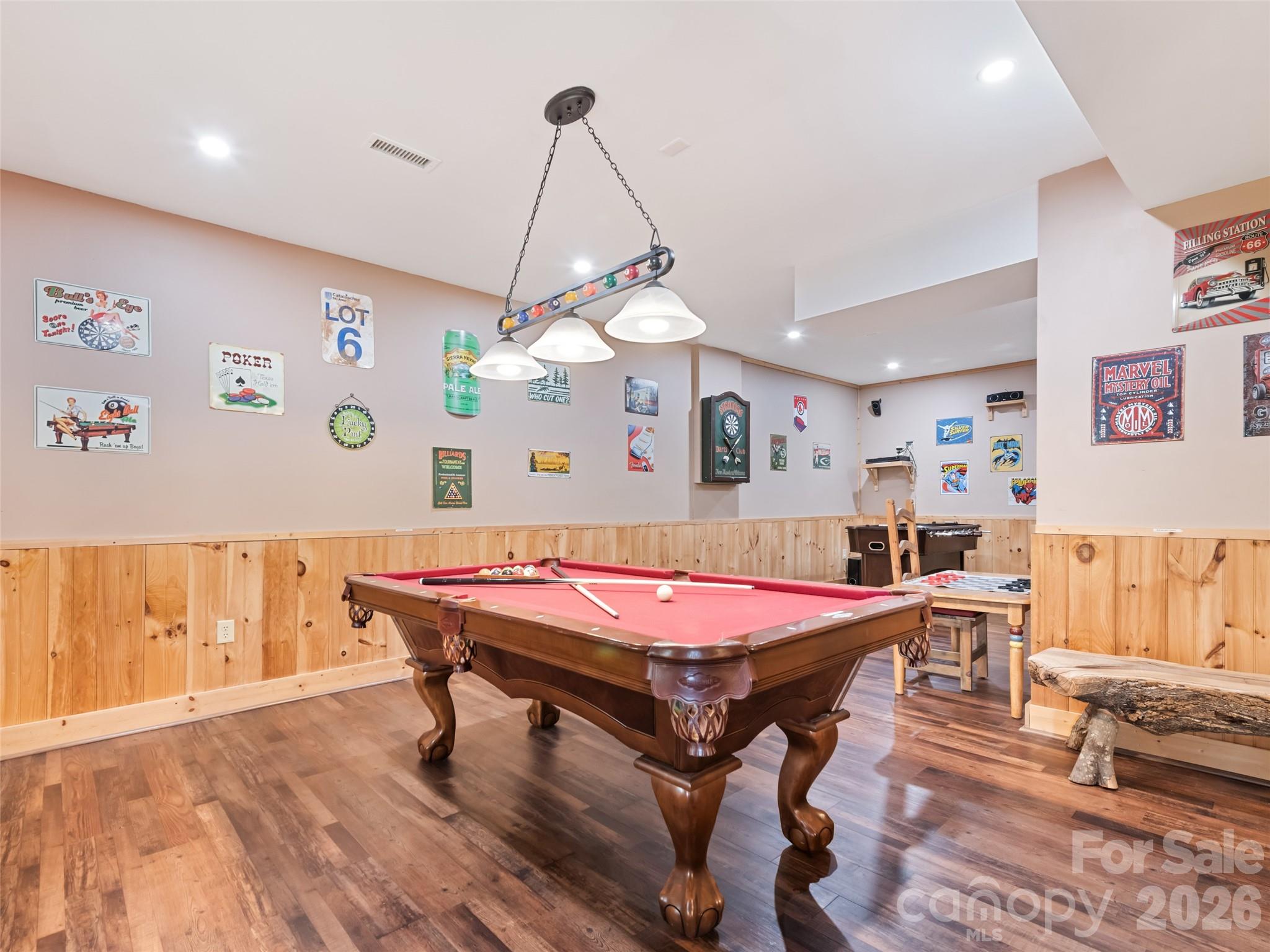 91 Copper Spur Road Maggie Valley, NC 28751 - Photo 21 of 29 a room with furniture and pool table