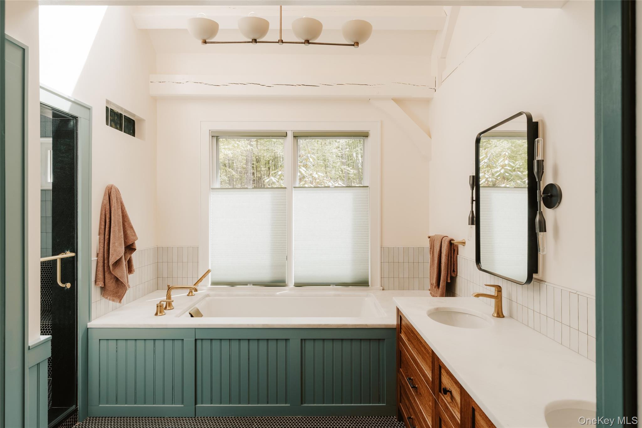 1046 Bulls Head Road Clinton Corners, NY 12514 - Photo 12 of 46 a bathroom with a sink and a mirror