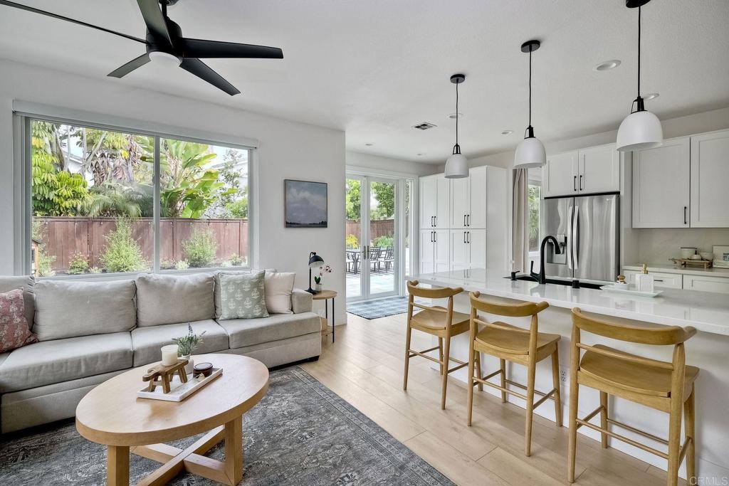 1054 Lighthouse Road Carlsbad, CA 92011 - Photo 13 of 44 a living room with furniture and a large window
