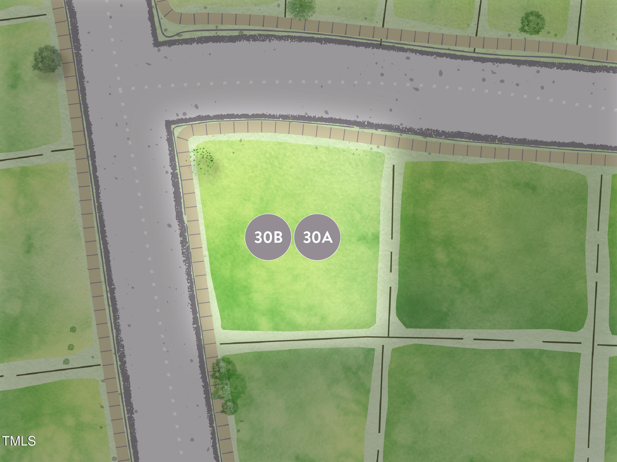 2000 Cotswold Place, Unit A Durham, NC 27707 - Photo 4 of 18 Oldfourth_MLS_Lot30ab-SitePlan-80