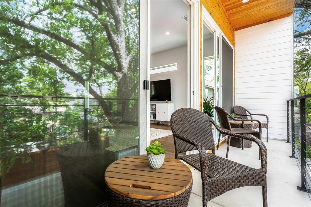 4425 Rusk Avenue Dallas, TX 75204 - Photo 8 of 19 a view of a patio with couple of chairs