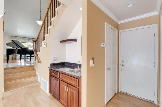 a view of entryway and hall