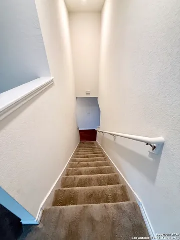 a view of a house with a hallway