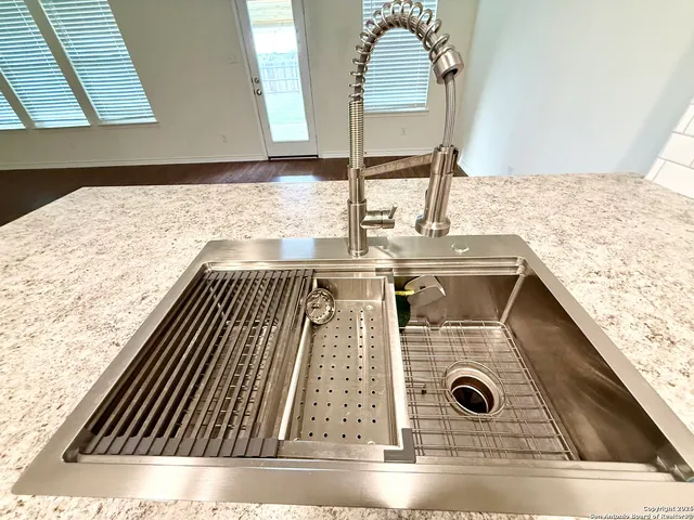 a view of kitchen sink