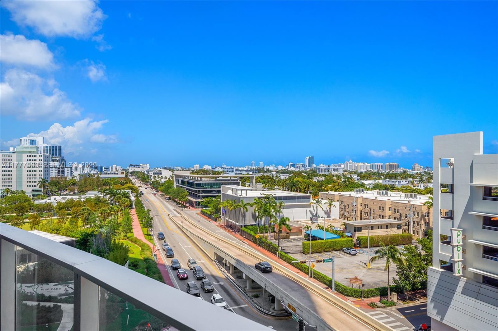 500 Alton Road, Unit 801 Miami Beach, FL 33139 - Photo 29 of 36 a view of city from a balcony