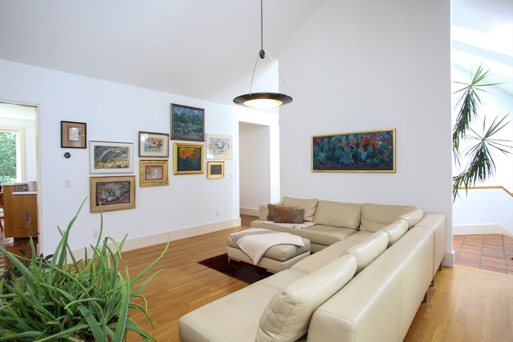 240 Beldingville Road Ashfield, MA 01330 - Photo 9 of 40 a living room with furniture and a potted plant