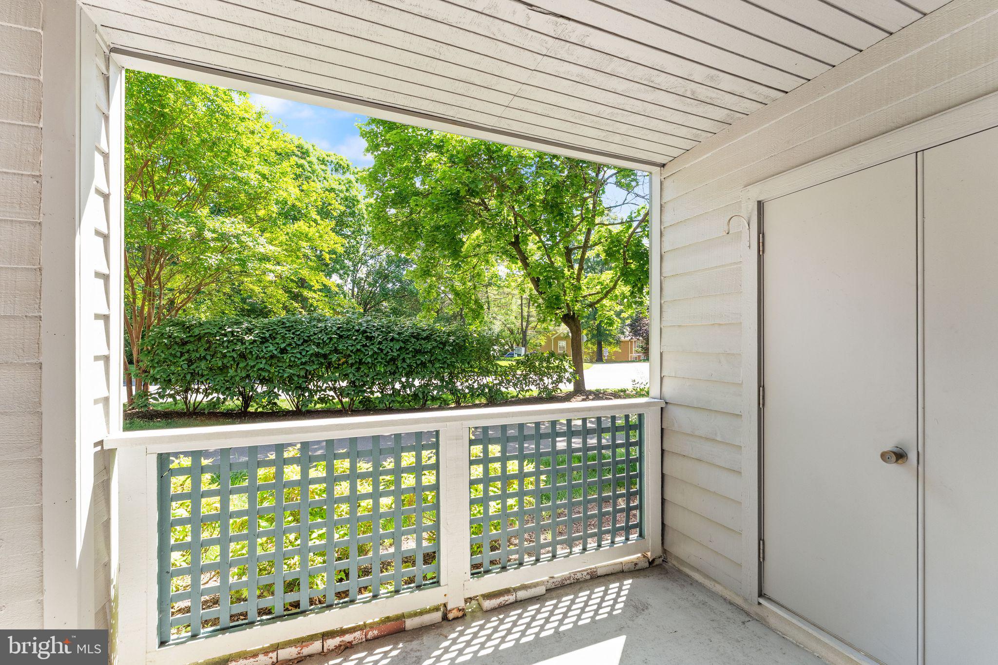 11741 Summerchase Circle, Unit A Reston, VA 20194 - Photo 11 of 32 a view of a porch