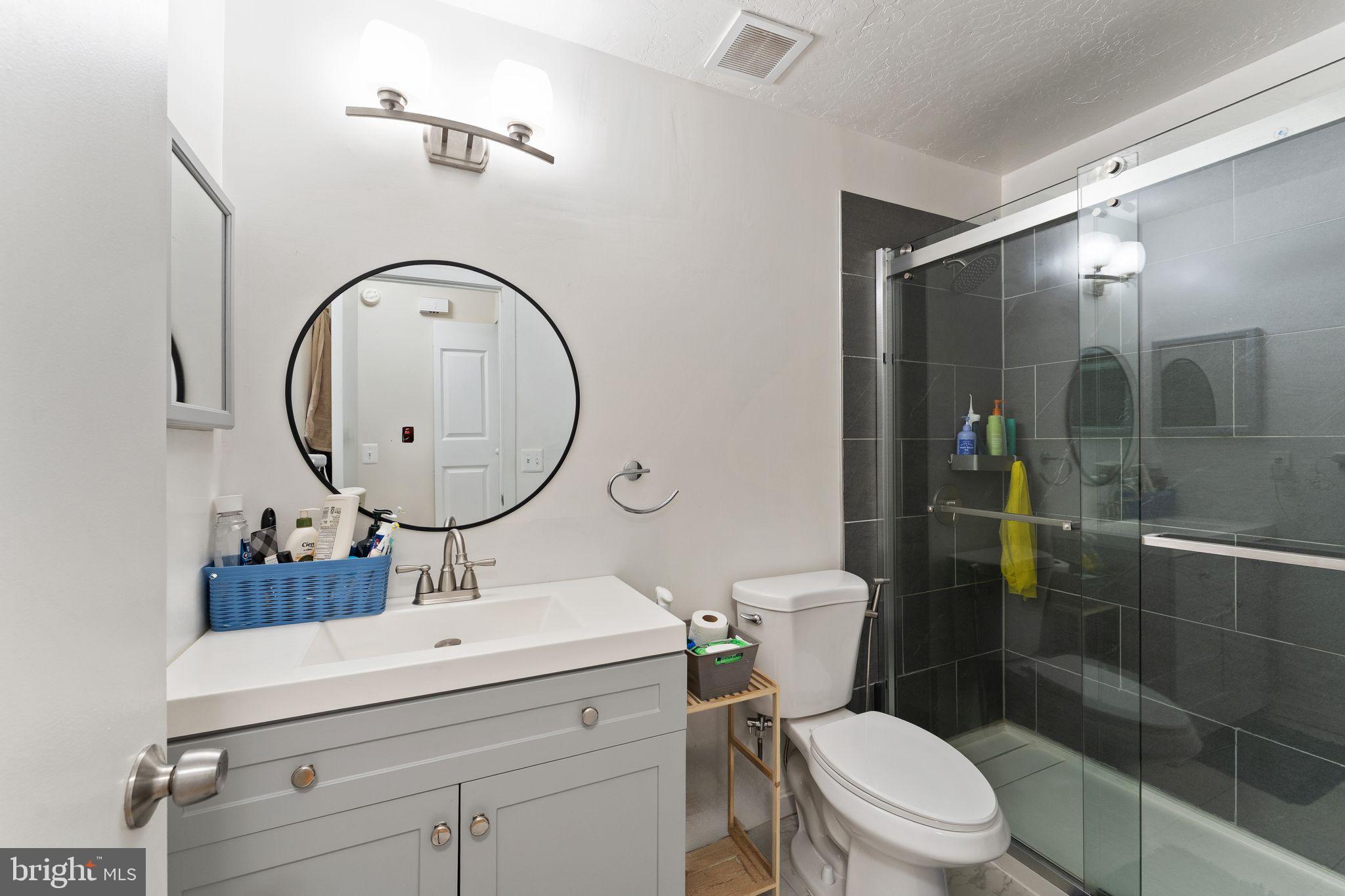 11741 Summerchase Circle, Unit A Reston, VA 20194 - Photo 24 of 32 a bathroom with a sink toilet and shower
