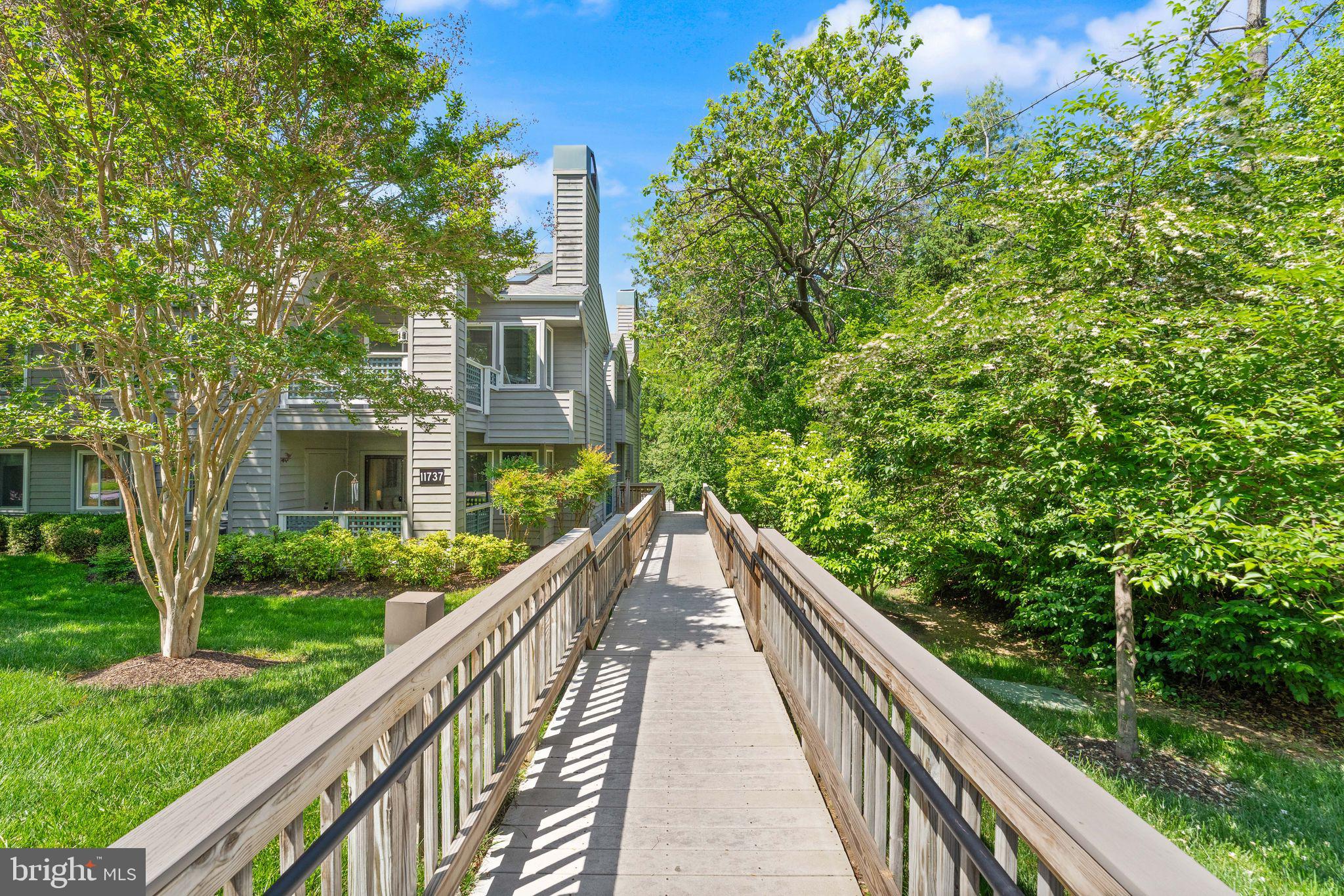 11741 Summerchase Circle, Unit A Reston, VA 20194 - Photo 27 of 32 a view of balcony with yard and green space
