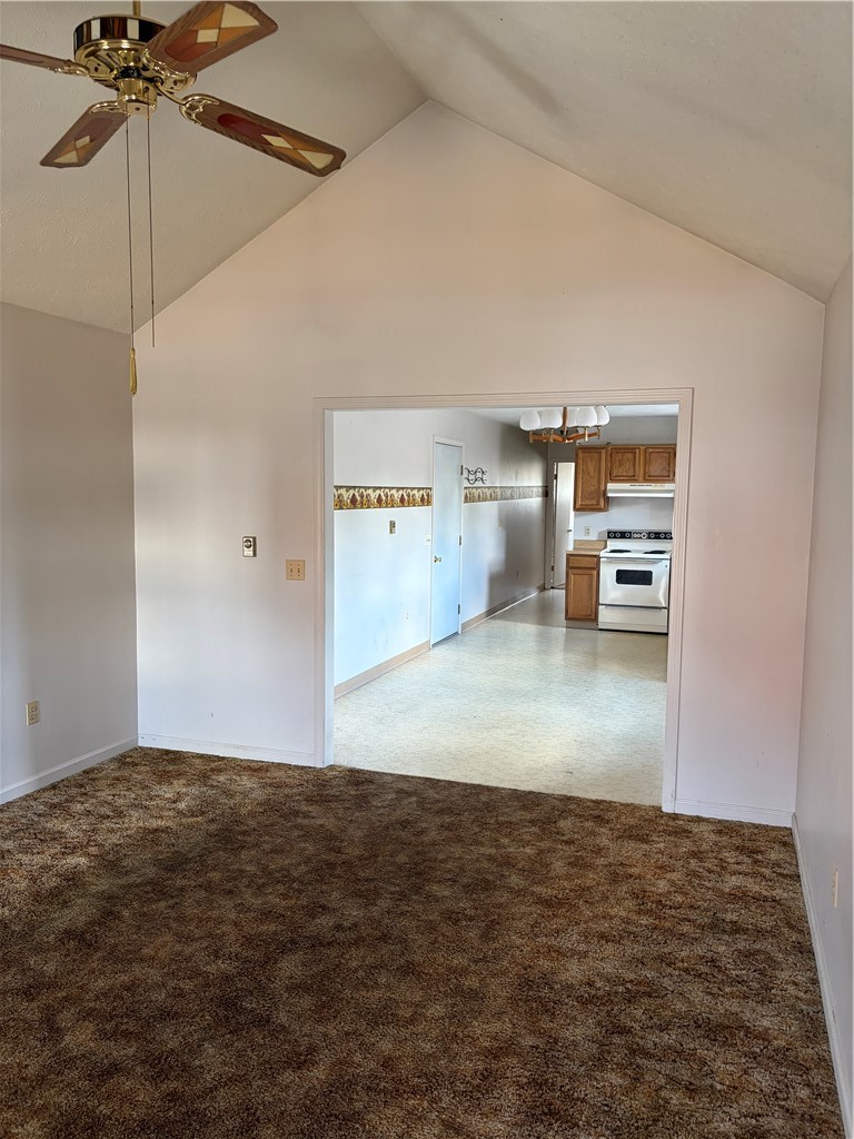 101 Main Street Phelps, NY 14532 - Photo 39 of 50 Apartment 2 living room looking into the kitchen a