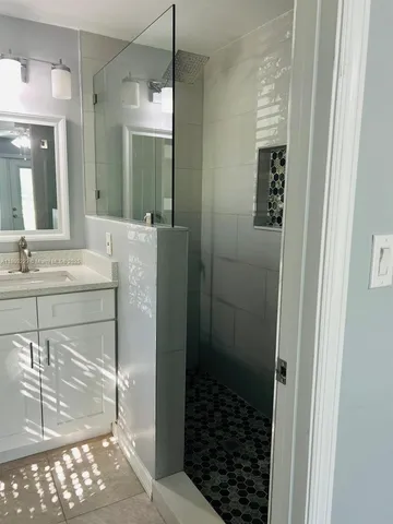 wooden floor in a gallery